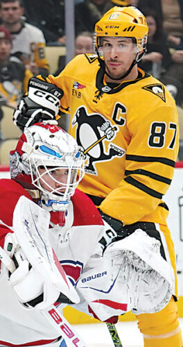 Penguins can’t beat Montreal Canadiens' new goalie
